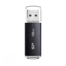 USB-накопичувач Silicon Power, UFD 3.0, Blaze B02, 128 ГБ, чорний (SP128GBUF3B02V1K)