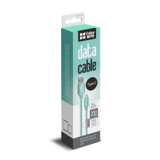 USB Type-C Cable 2.4A, 2m, mint (CW-CBUC008-MT)