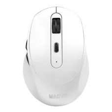 Миша Marvo WM106W BK, 1600 dpi, бездротова, біла