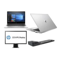 Notebook HP EliteBook 840 G5 + Docking station + 23