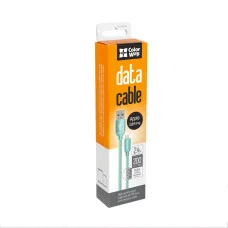 Кабель Apple Lightning 2.1A USB 1м - мята (CW-CBUL004-MT)