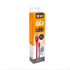Кабель Apple Lightning 2.1A USB 1m - красный (CW-CBUL004-RD)