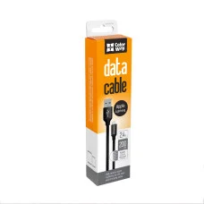 USB-кабель Apple Lightning 2.4A 2 м - чорний (CW-CBUL007-BK)