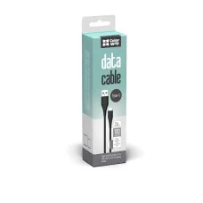 Кабель USB Type-C (PVC) 2.4A 1м - черный